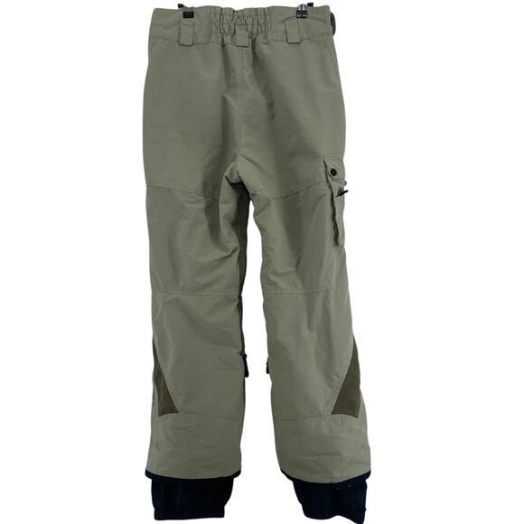 Columbia Convert Snowboard Pants Cargo Pockets Mens Small Khaki Après`-Ski GORP - Picture 2 of 12
